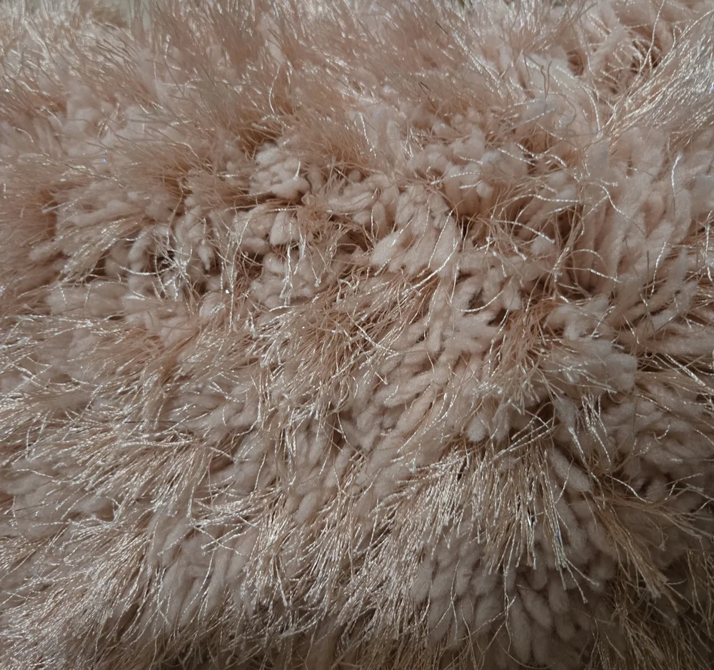 Set Of 2 Shaggy Pillows